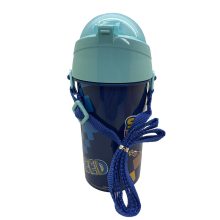 Sonic a sündisznó Speed Blue műanyag szívószálas kulacs akasztóval 500 ml