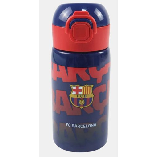 FC Barcelona Barca alumínium szívószálas kulacs 500 ml