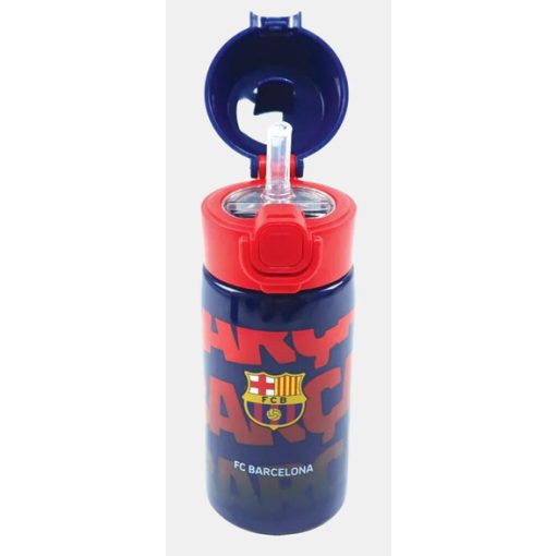 FC Barcelona Barca alumínium szívószálas kulacs 500 ml