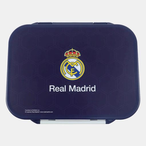 Real Madrid Blue több rekeszes uzsonnás doboz, szendvicsdoboz