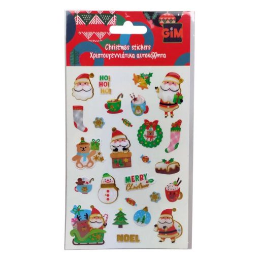 Karácsony Ho Ho Ho Epoxy matrica