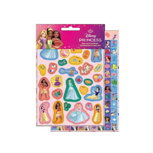 Disney Hercegnők Spring 600 darabos matrica szett