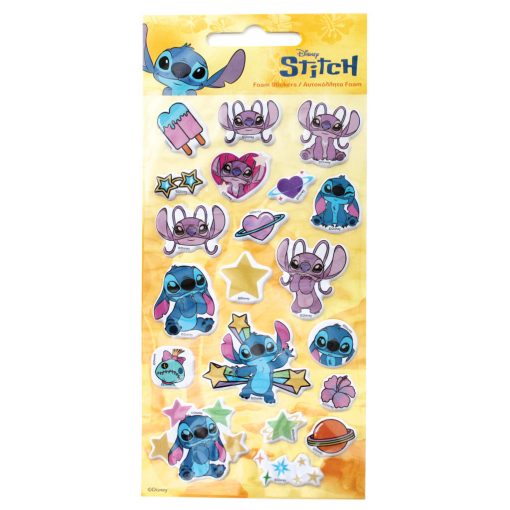 Disney Lilo és Stitch, A csillagkutya Universe pufi szivacs matrica szett