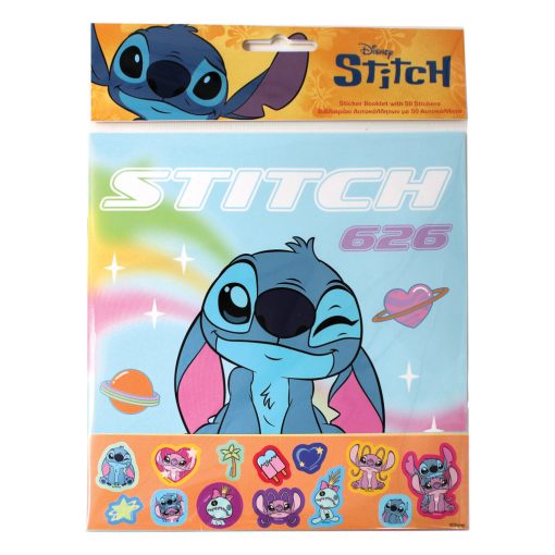 Disney Lilo és Stitch, A csillagkutya Universe matricás album 50 db matricával