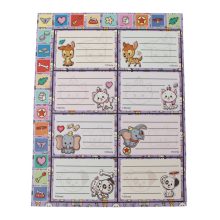 Disney Classics Babies füzetcímke matricával 16 db-os