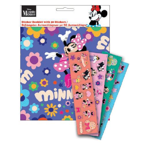 Disney Minnie Bloom matricás album 50 db matricával