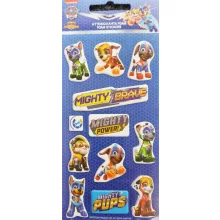 Mancs Őrjárat Brave pufi szivacs matrica szett