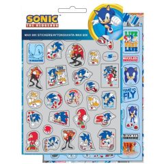 Sonic a sündisznó Fast 600 darabos matrica szett