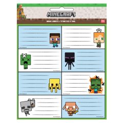 Minecraft Creepers Need Hugs füzetcímke 16 db-os
