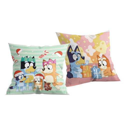 Bluey Winter Karácsony párna, díszpárna 40x40 cm
