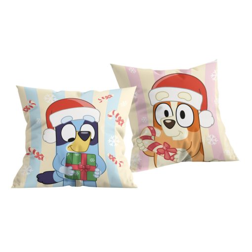 Bluey Gift Karácsony párna, díszpárna 40x40 cm