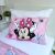   Disney Minnie Flowers gyerek, ovis ágyneműhuzat 100×135cm, 40×60 cm