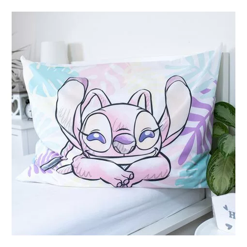 Disney Lilo és Stitch, A csillagkutya Leaves ágyneműhuzat 140×200cm, 70×90 cm
