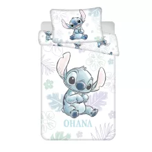 Disney Lilo és Stitch, A csillagkutya Ohana White gyerek, ovis ágyneműhuzat 100×135 cm, 40×60 cm