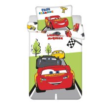 Disney Verdák Champion gyerek, ovis ágyneműhuzat 100×135 cm, 40×60 cm