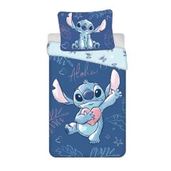   Disney Lilo és Stitch, A csillagkutya Aloha Blue ágyneműhuzat 140×200cm, 70×90 cm