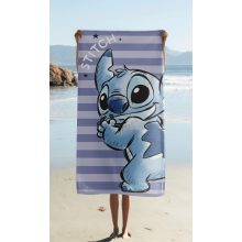 Disney Lilo és Stitch, A csillagkutya Stripes fürdőlepedő, strand törölköző 70x140cm (Fast Dry)