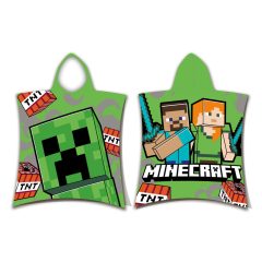 Minecraft TNT strand törölköző poncsó 50x115 cm