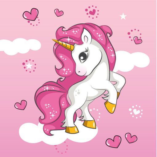 Unikornis Special kéztörlő, arctörlő, törölköző 30x30cm