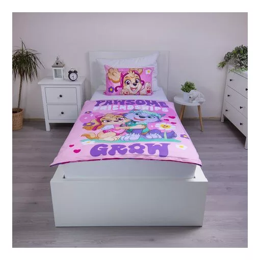 Mancs Őrjárat Pawsome gyerek, ovis ágyneműhuzat 100×135cm, 40×60 cm