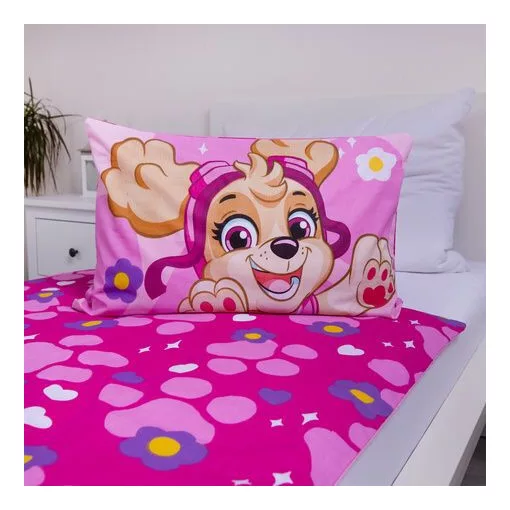 Mancs Őrjárat Pawsome gyerek, ovis ágyneműhuzat 100×135cm, 40×60 cm