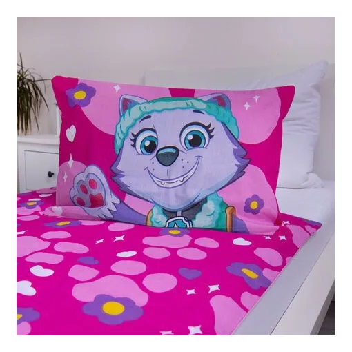 Mancs Őrjárat Pawsome gyerek, ovis ágyneműhuzat 100×135cm, 40×60 cm