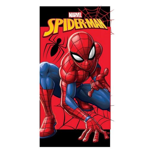 Pókember Power Pose fürdőlepedő, strand törölköző 70x140 cm (Fast Dry)