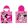 Disney Minnie Fashion Fun strand törölköző poncsó 50x100 cm (Fast Dry)