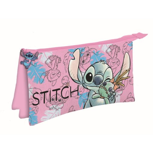Disney Lilo és Stitch, A csillagkutya Doll 3 rekeszes tolltartó 22 cm
