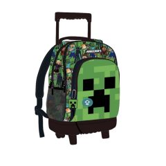 Minecraft Face prémium gurulós iskolatáska, táska 44 cm