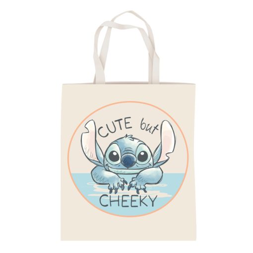 Disney Lilo és Stitch, A csillagkutya Cheeky vászontáska, bevásárlótáska 44 cm