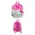 Hello Kitty Pink Bow 3D plüss hátizsák, táska 30 cm