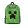 Minecraft Green Face iskolatáska, táska 40 cm