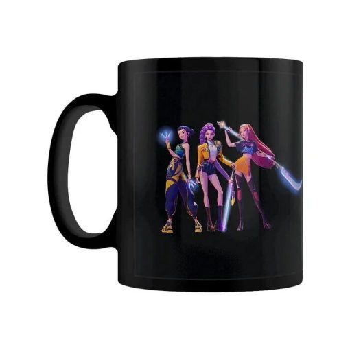 K-pop Démonvadászok Black porcelán bögre 315 ml (11 oz) Díszdobozban