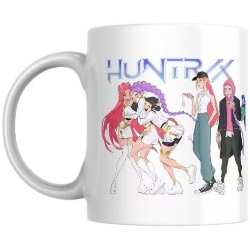 K-pop Démonvadászok Trio porcelán bögre 315 ml (11 oz) Díszdobozban