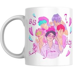   K-pop Démonvadászok Saja Boys porcelán bögre 315 ml (11 oz) Díszdobozban