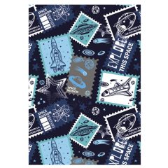 Űr Stamp A/4 gumis mappa