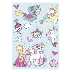 Unikornis Believe in Magic A/4 gumis mappa