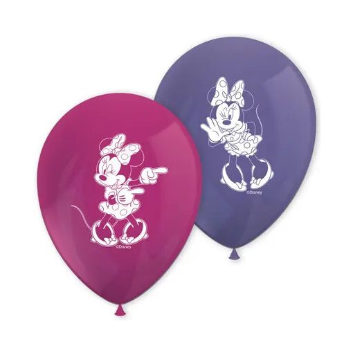 Disney Minnie Junior léggömb, lufi 8 db-os