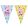 Peppa malac Messy Play zászlófüzér 2,3 m