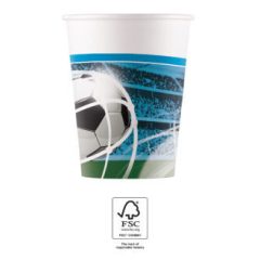 Focis Soccer Fans papír pohár 8 db-os 200 ml FSC