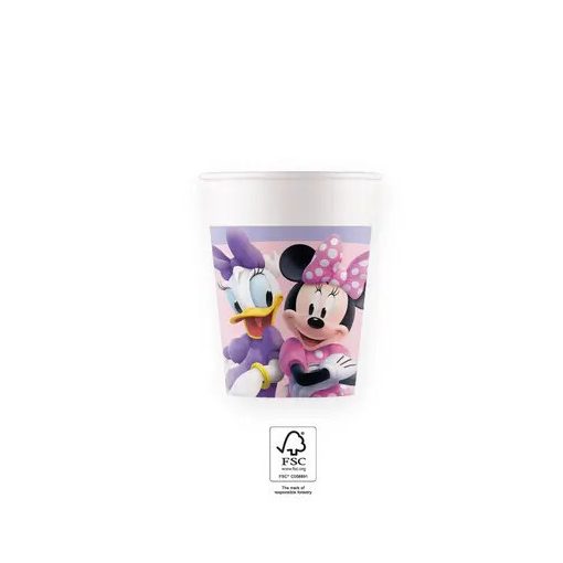Disney Minnie Junior papír pohár 8 db-os 200 ml FSC