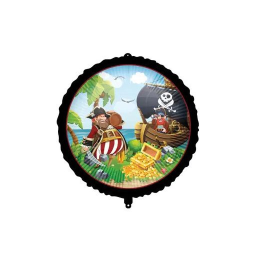 Kalóz Island fólia lufi 46 cm