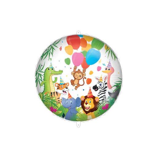 Dzsungel Balloons fólia lufi 46 cm