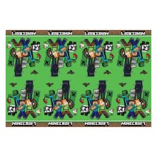 Minecraft Green műanyag asztalterítő 120x180 cm