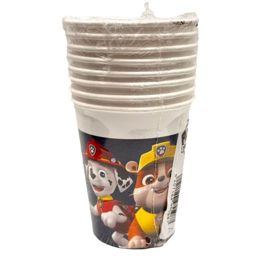 Mancs Őrjárat Blue papír pohár 8 db-os 200 ml FSC