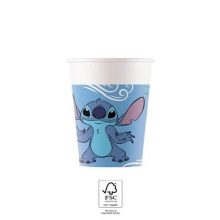 Disney Lilo és Stitch, A csillagkutya Angel papír pohár 8 db-os 200 ml FSC
