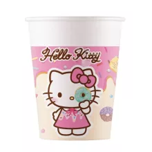 Hello Kitty Kuromi papír pohár 8 db-os 200 ml