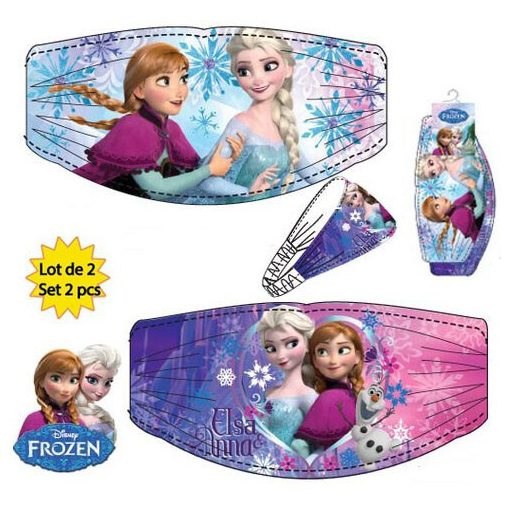 Disney Jégvarázs 2 db-os Hajpánt szett