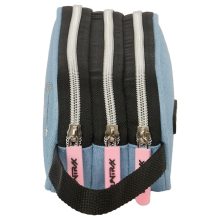 K-pop Démonvadászok Denim Dreams 3 rekeszes tolltartó 21 cm
